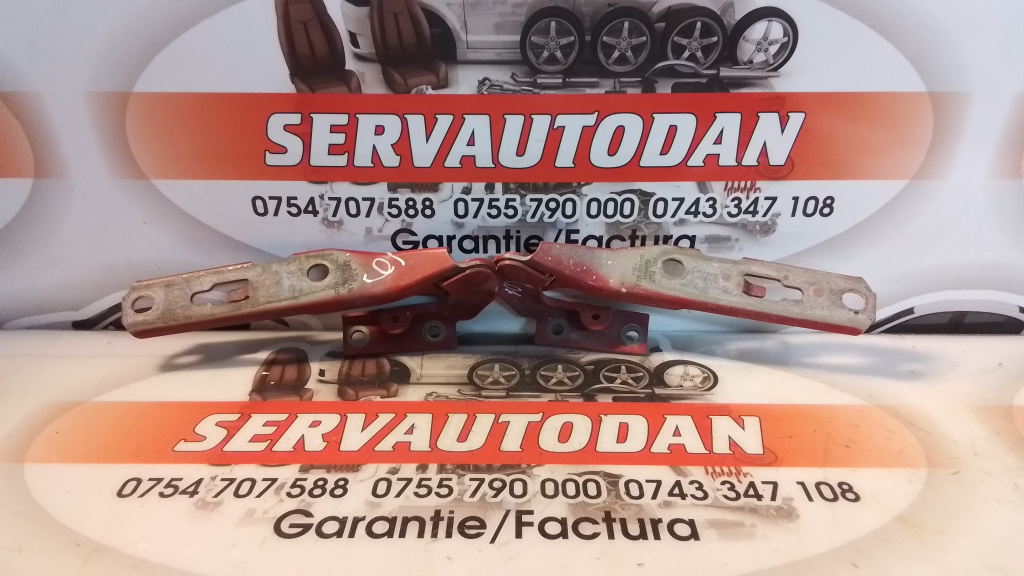 Set balamale capota fata Audi A4 (2004-2008) [8EC, B7] 2.0 Motorina 2007, STANGA+DREAPTA / 8E0823302E / 8E0823301E