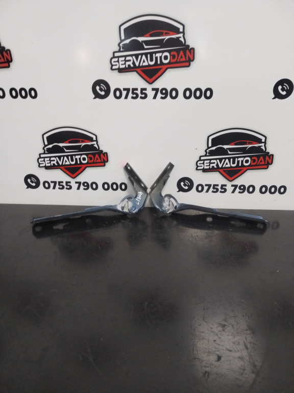 Set balamale capota fata Audi A4 (2004-2008) [8EC, B7] 1.9 Motorina 2007, STANGA+DREAPTA / 8E0823302E / 8E0823301E