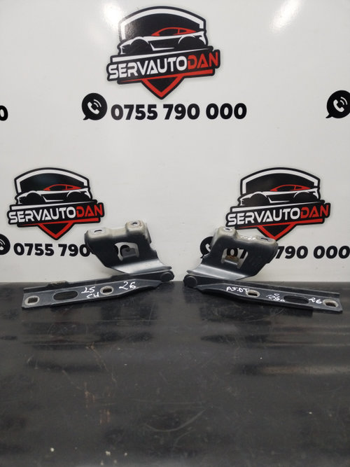 Set balamale capota fata Audi A5 (2007-2011) [8T3] 1.8 Benzina 2008, STANGA+DREAPTA / 8T0823301B / 8...