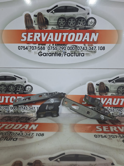 Set balamale capota fata Audi A5 facelift (2012-2016) 2.0 Motorina 2015, DREAPTA +STANGA / 8T0823301...