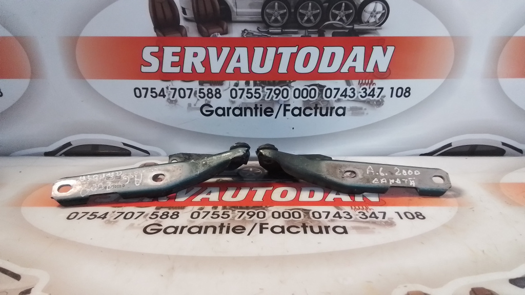 Set balamale capota fata Audi A6 (1997-2004) [4B, C5] 1.9 Motorina 2000, STANGA+DREAPTA / 4B0823301D / 4B0823302D