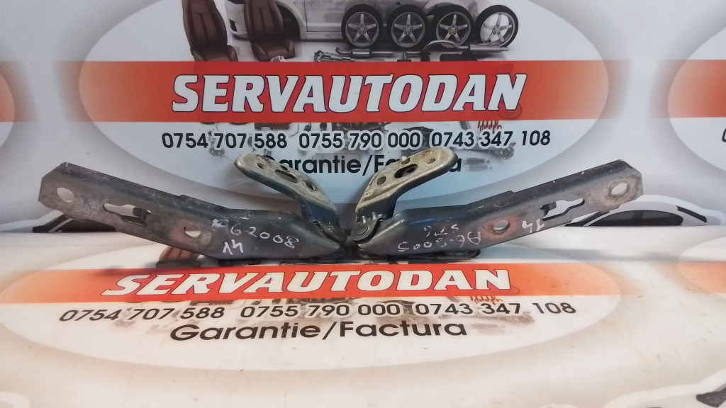 Set balamale capota fata Audi A6 (2004-2011) [4F2, C6] 2.0 Motorina 2005, 4F0823301 / 4F0823302 / STANGA+DREAPTA