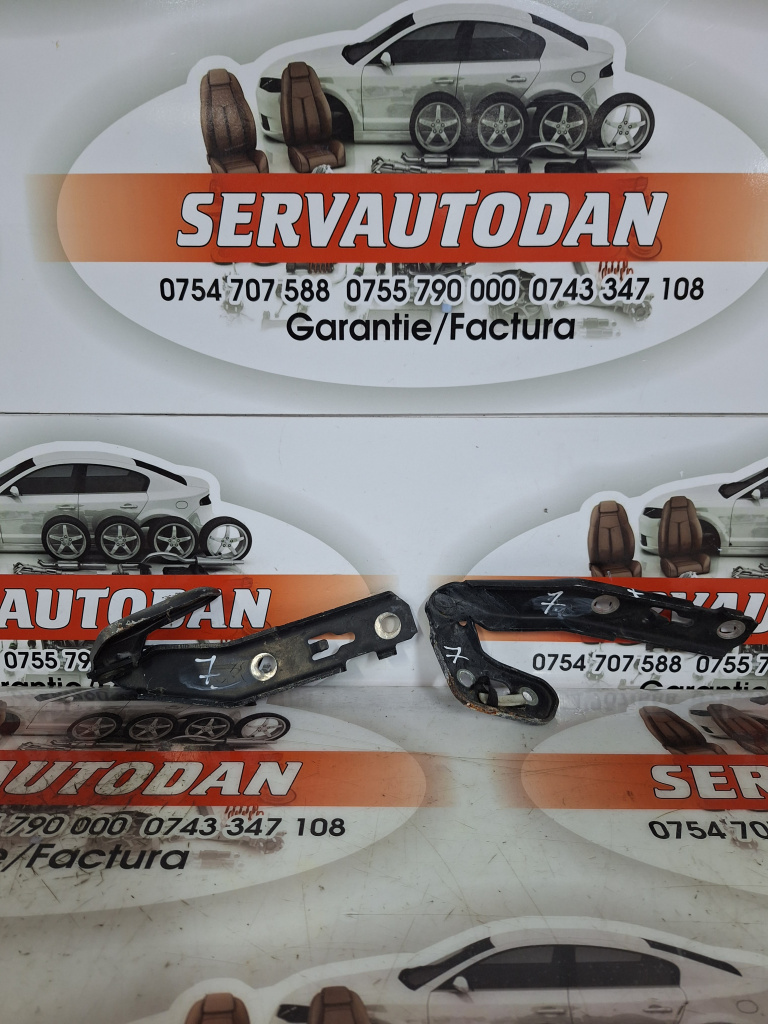 Set balamale capota fata Audi A6 (2004-2011) [4F2, C6] 2.0 Motorina 2006, DREAPTA + STANGA / 4F0823302 / 4F0823301