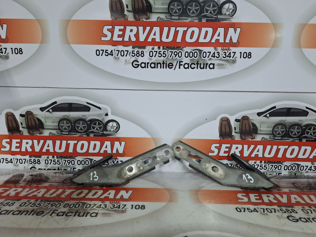 Set balamale capota fata Audi A6 (2004-2011) [4F2, C6] 2.0 Motorina 2006, DREAPTA + STANGA / 4F0823301 / 4F0823302
