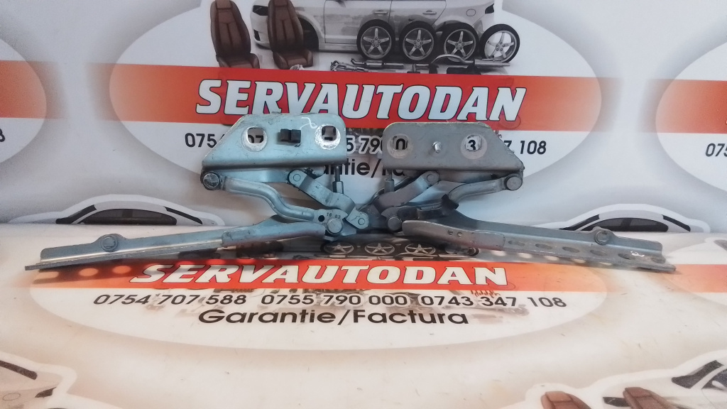Set balamale capota fata Audi A8 (2002-2009) [4E] D3 3.0 Motorina 2008, STANGA+DREAPTA / 4E0823301E / 4E0823302E