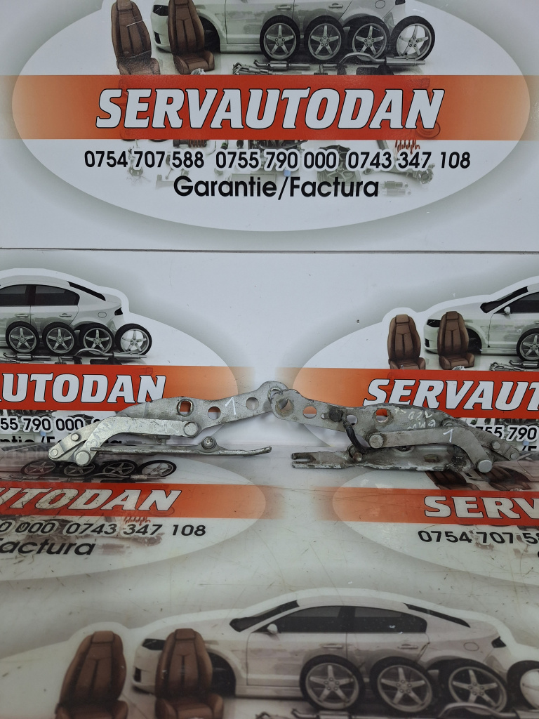 Set balamale capota fata BMW Seria 3 (1998-2005) [E46] 2.0 Motorina 2004, STANGA + DREAPTA