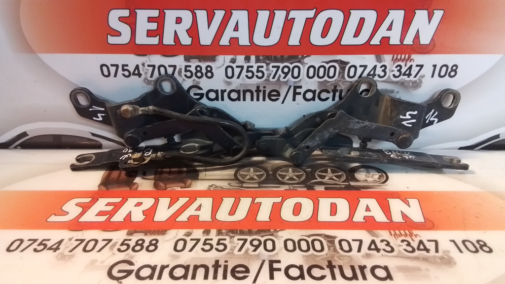 Set balamale capota fata BMW Seria 3 (2005-2012) [E90] 2.0 Motorina 2007, STANGA+DREAPTA