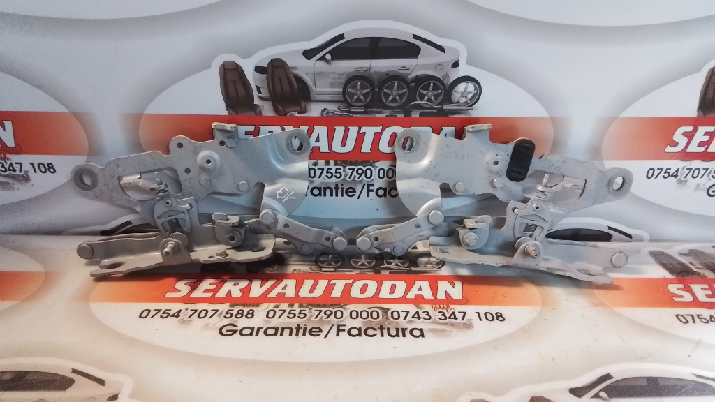 Set balamale capota fata BMW Seria 5 (2010-2017) [F10] 3.0 Motorina 2012, STANGA+DREAPTA / 7249887 / 7249888