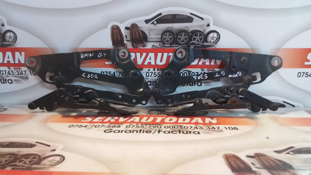 Set balamale capota fata BMW Seria 5 GT (2009-2017) [F07] 3.0 Motorina 2012, STANGA+DREAPTA / 7046323 / 7046324