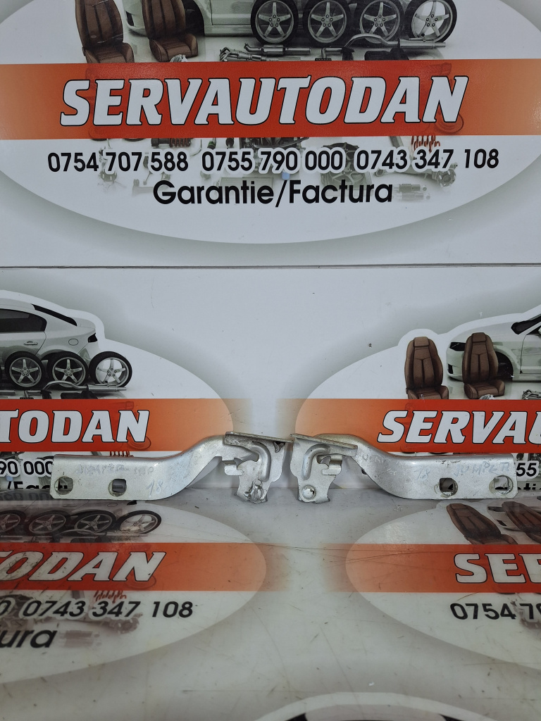 Set balamale capota fata Citroen Jumper (2002->) [244, Z_] 2.0 Motorina 2008, STANGA + DREAPTA