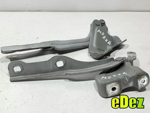 Set balamale capota fata culoare argintie metalizata - gan (176) Opel Mokka (2012-2016) 95421580