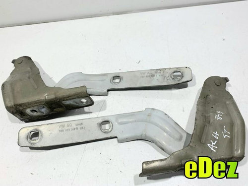 Set balamale capota fata culoare argintiu metalic - lr7l Volkswagen Sharan (2010-2020) [7N] 7N082330...