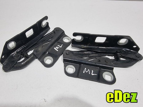 Set balamale capota fata culoare negru obsidian - 197 Mercedes ML (2009-2011)[w164] facelift A251880...