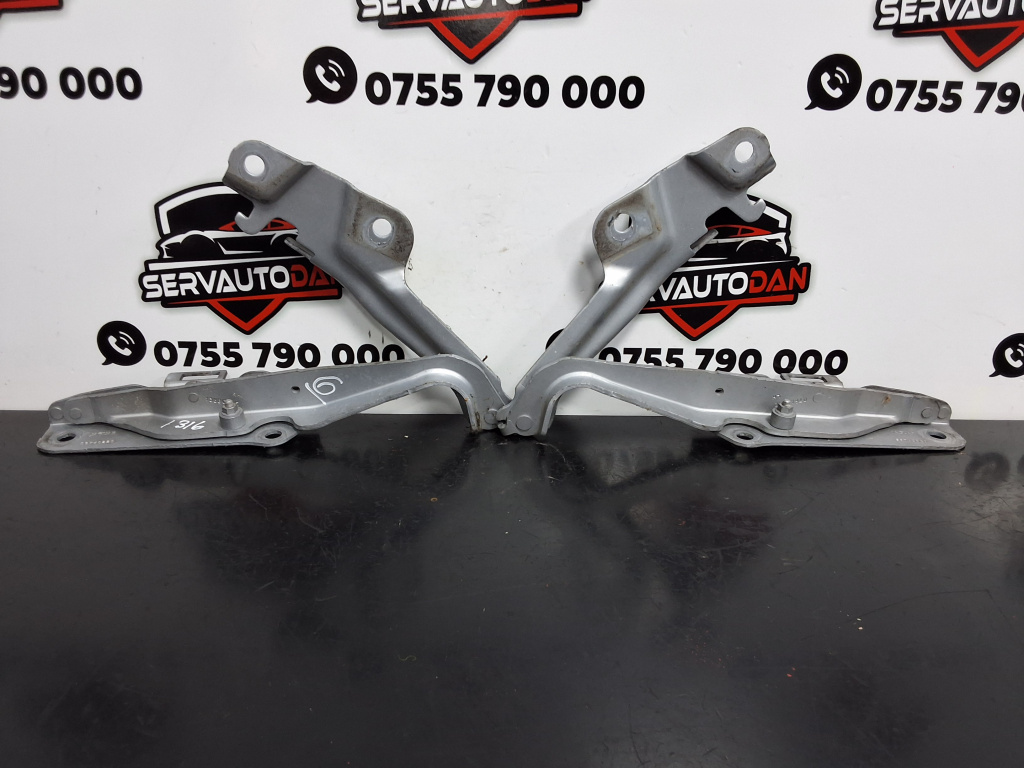 Set balamale capota fata Jaguar XF (2008-2015) [X250] 3.0 Motorina 2013, STANGA+DREAPTA