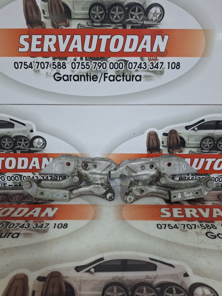 Set balamale capota fata Mercedes-Benz A-Class (2004-2012) [W169] 2.0 Motorina 2007, STANGA + DREAPTA