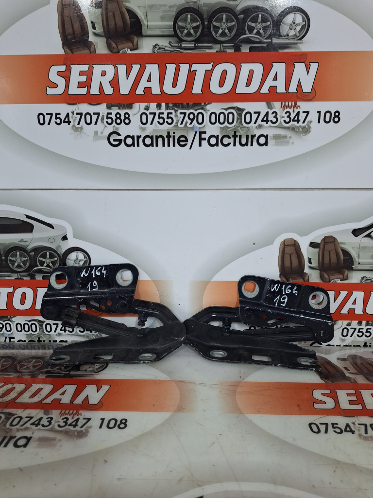 Set balamale capota fata Mercedes-Benz M-Class (1998-2005) [W163] 2.2 Motorina 2008, DREAPTA + STANGA / A2518800228 / A2518800128