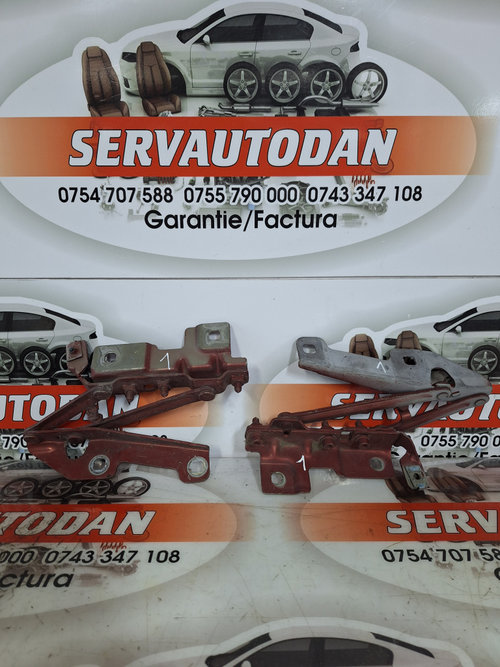 Set balamale capota fata Opel Insignia 2.0 Motorina 2008, DREAPTA + STANGA / 12841601 / 13248765