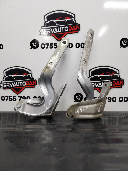 Set balamale capota fata Volkswagen Sharan (2010-2020) [7N] 2.0 Motorina 2012, STANGA+DREAPTA / 7N08...