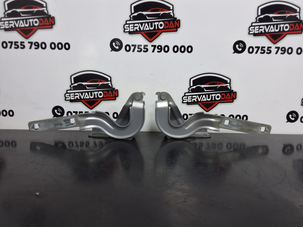 Set balamale capota fata Volkswagen Sharan (2010-2020) [7N] 2.0 Motorina 2012, STANGA+DREAPTA / 7N0823302B / 7N0823301B