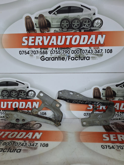 Set balamale capota fata Volvo S40 2 (2004->) 1.6 Motorina 2004, STANGA + DREAPTA