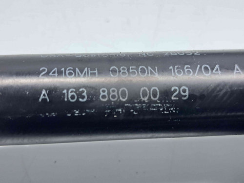 Set balamale capota Mercedes Clasa ML (W163) [Fabr 1998-2005] A1638800029