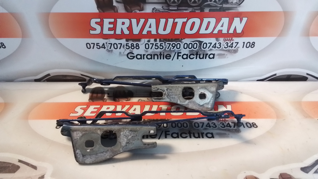 Set balamale capota spate Audi A4 (2004-2008) [8EC, B7] 2.0 Motorina 2007, STANGA+DREAPTA / CABRIO / 8H0827301B / 8H0827302B
