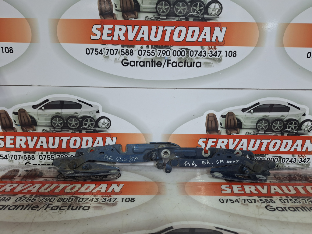 Set balamale capota spate Audi A6 (2004-2011) [4F2, C6] 2.0 Motorina 2006, STANGA+ DREAPTA