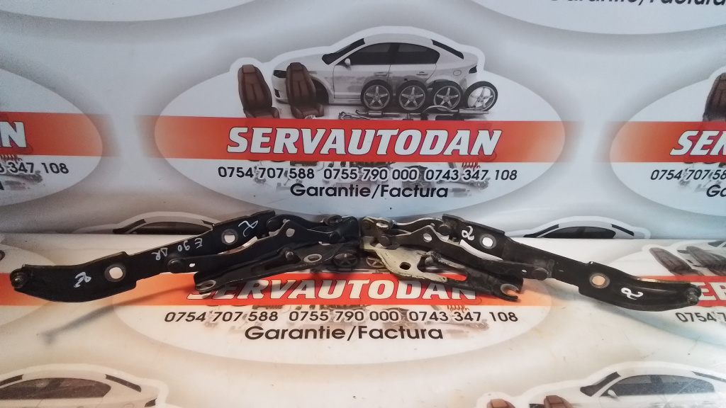 Set balamale capota spate BMW Seria 3 (2005-2012) [E90] 2.0 Motorina 2008, STANGA+DREAPTA / 7060627 / 7060628