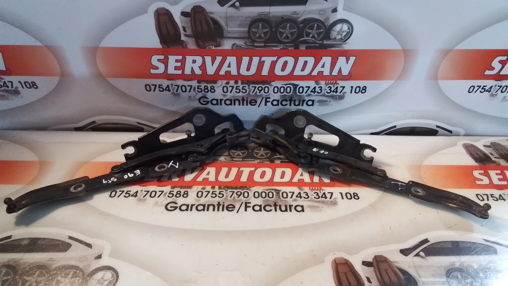 Set balamale capota spate BMW Seria 3 (2005-2012) [E90] 2.0 Motorina 2008, STANGA+DREAPTA / 7060627 / 7060628