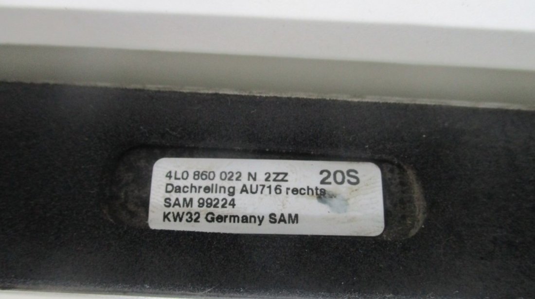 Set bare longitudinale Audi Q7 an 2006 2007 2008 2009 2010 cod 4L0860021N
