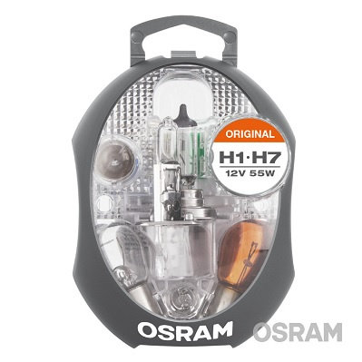 SET BECURI AUTO DE REZERVA 12V H1/H7 OSRAM CLK H1/H7 OSRAM