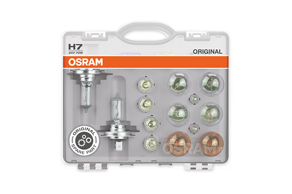 SET BECURI AUTO DE REZERVA CAMION 24V H7 OSRAM CLKH724V OSRAM