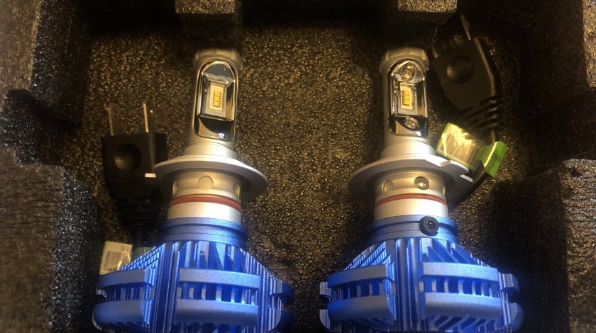Set becuri led COB / H7 putere 50w Foarte Puternice !!!