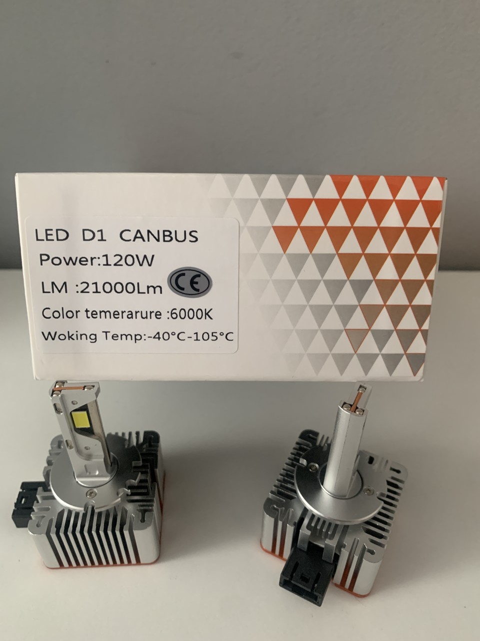 Set becuri led D1S, D3S / 120W / 21000LM - Pret redus