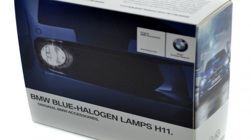 Set Becuri Oe Bmw Blue Halogen Lampa H11 2 Buc 63112352235