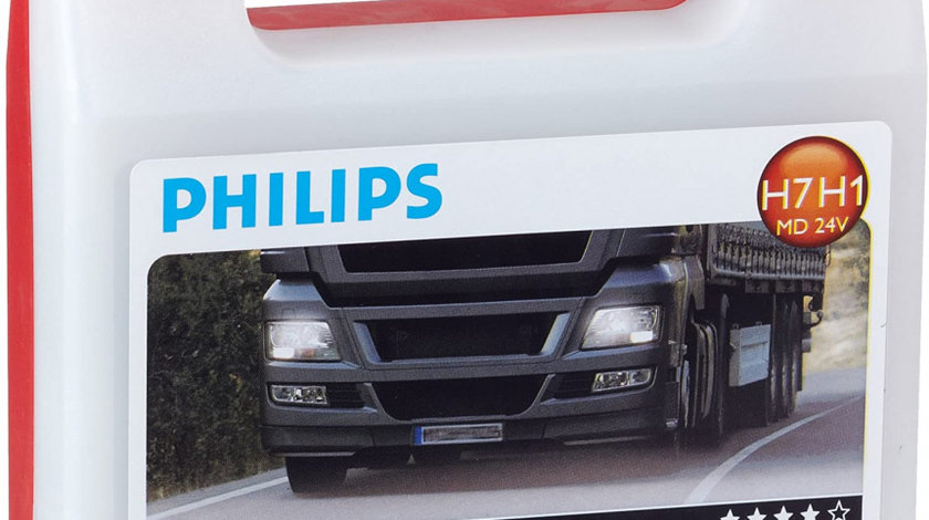 Set Becuri Rezerva Camion Philips H1/H7 24V + Becuri Semnalizare + Sigurante MaxiKit MasterDuty 55561LKMDKM