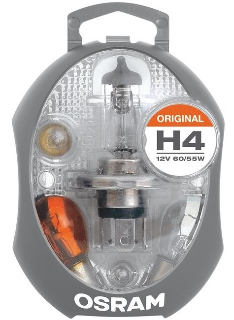 Set Becuri Rezerva Osram H4 12V 60/55W CLKMH4