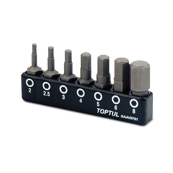 Set Bit De Surubelnita 7 Buc 1/4 Toptul GAAV0701