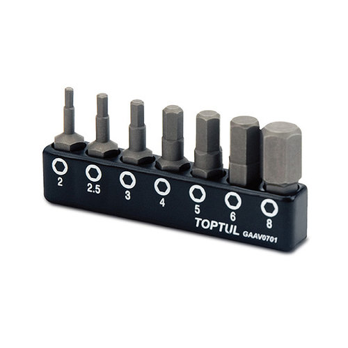 Set Bit De Surubelnita 7 Buc 1/4 Toptul GAAV0701