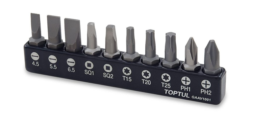 Set Biti 1/4 10MM Toptul GAAV1001