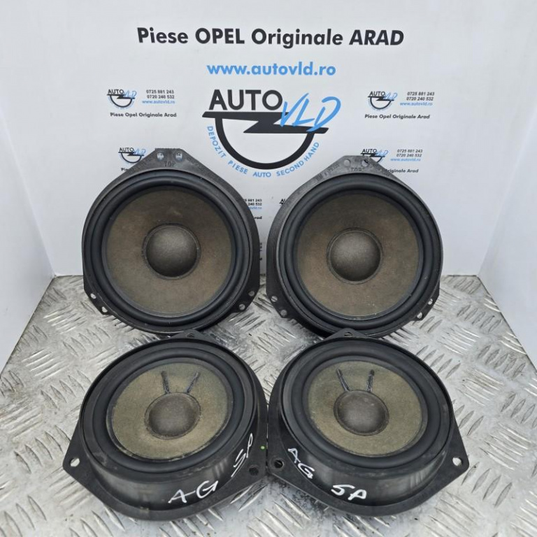 Set boxe auto stanga dreapta fata spate Opel Astra G 1998-2004