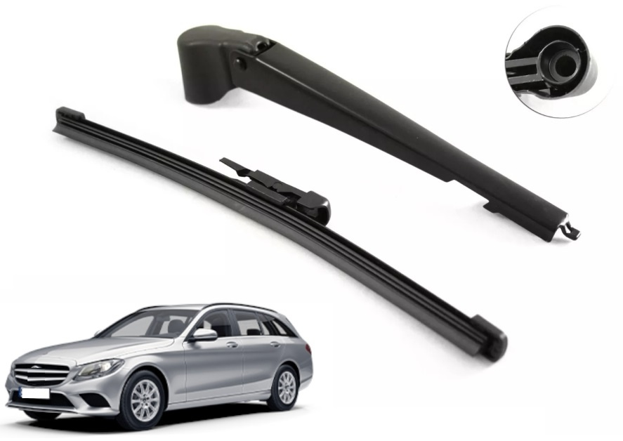 Set Brat Stergator Luneta + Lamela + Capac Am Mercedes-Benz A-Class W176 2013-2018 Combi CHI513
