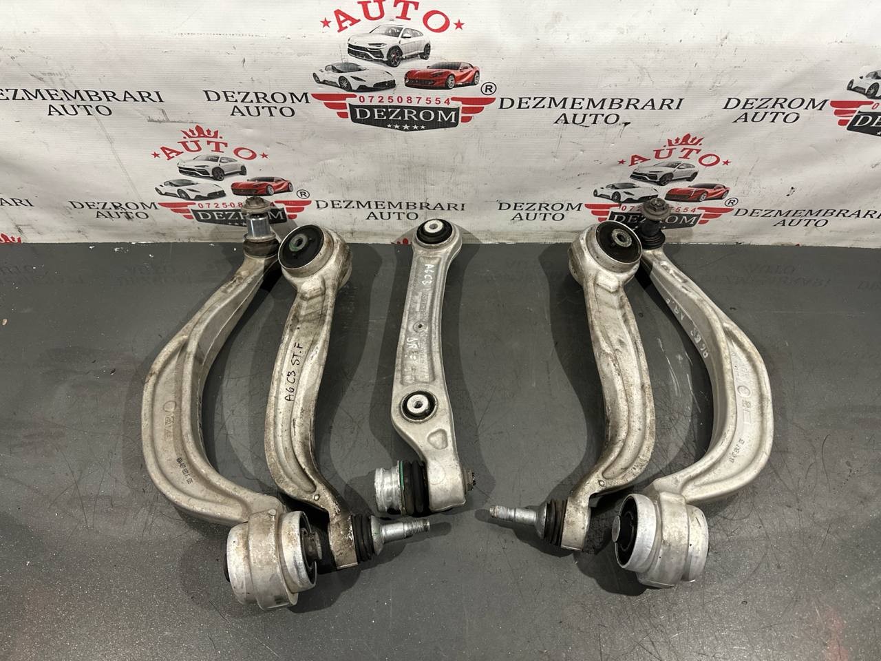 Set brate fata stanga / dreapta Audi A6 C8 Sedan (4A2) 2.0 TDI Mild Hybrid 136 cai DEZF