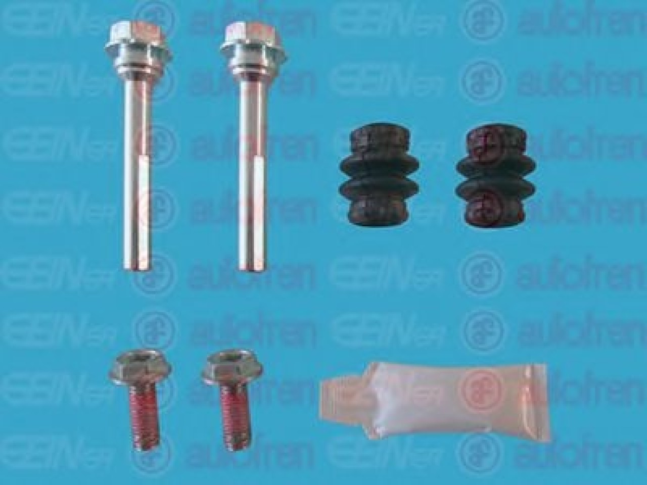 Set bucsi de ghidaj, etrier frana AUDI A4 (8EC, B7) (2004 - 2008) AUTOFREN SEINSA D7214C piesa NOUA