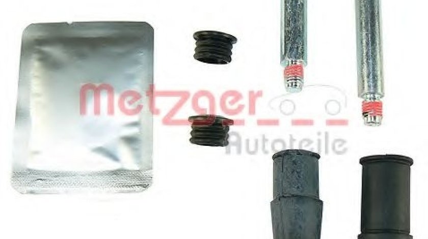 Set bucsi de ghidaj, etrier frana BMW Seria 5 (E60) (2003 - 2010) METZGER 113-1442X piesa NOUA