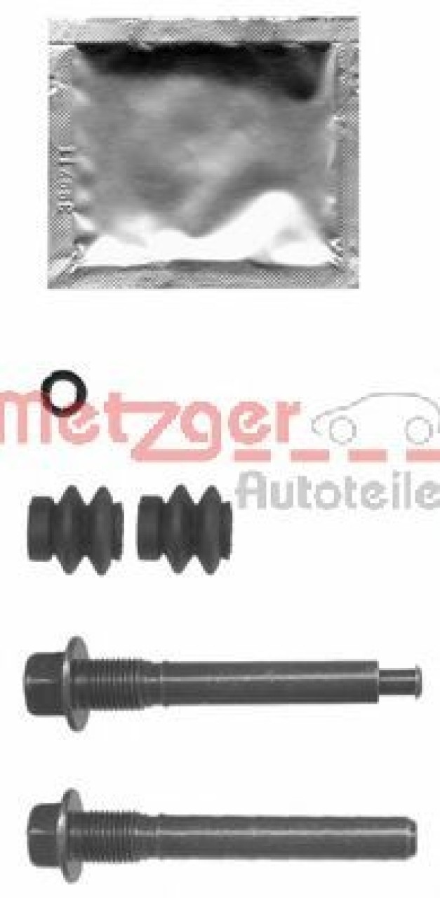 Set bucsi de ghidaj, etrier frana MAZDA 6 (GG) (2002 - 2008) METZGER 113-1402X piesa NOUA