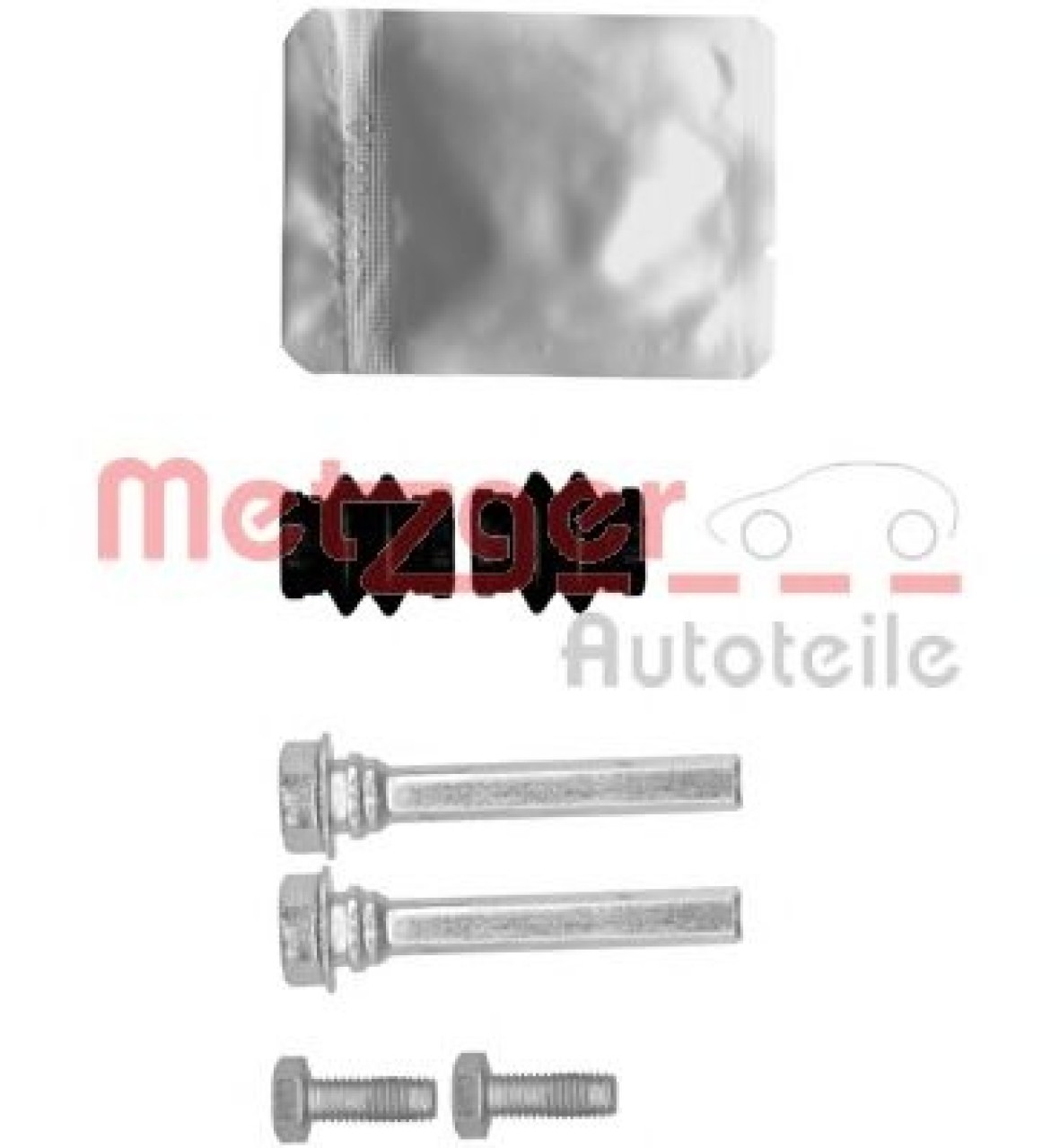 Set bucsi de ghidaj, etrier frana MERCEDES A-CLASS (W176) (2012 - 2016) METZGER 113-1481X piesa NOUA