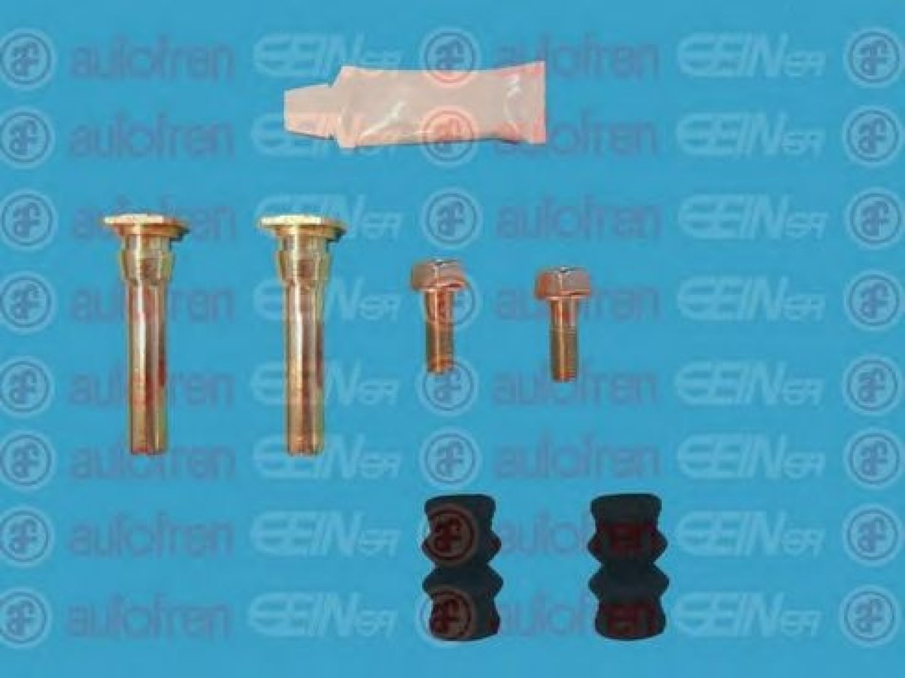 Set bucsi de ghidaj, etrier frana MITSUBISHI CARISMA limuzina (DA) (1996 - 2006) AUTOFREN SEINSA D7040C piesa NOUA