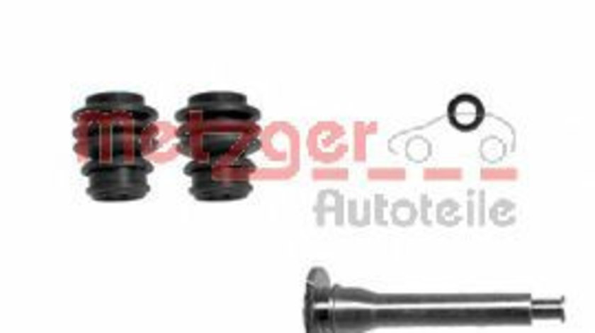 Set bucsi de ghidaj, etrier frana NISSAN PATHFINDER II (R50) (1995 - 2004) METZGER 113-1393X piesa NOUA