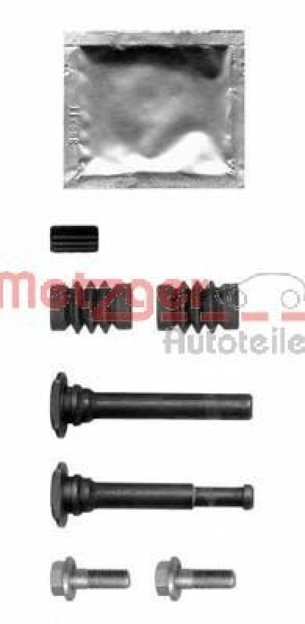 Set bucsi de ghidaj, etrier frana PEUGEOT 307 Estate (3E) (2002 - 2016) METZGER 113-1385X piesa NOUA